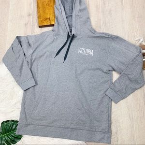 Victoria's Secret Tops - Victoria Secret Sport Grey Hooded Sweater D1963 Victoria's Secret Tops - Victoria Secret Sport Grey Hooded Sweater D1963